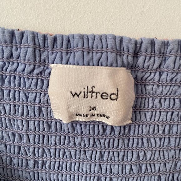 💥NEW TO CLOSET💥 Aritzia Wilfred Villa Pleated Chiffon Dress - Picture 9 of 10